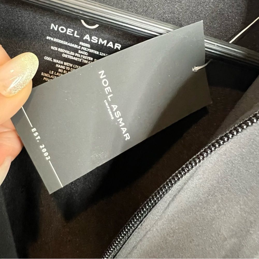 Noel Asmar uniform beauty salon barber Zip NWT - Picture 4 of 8